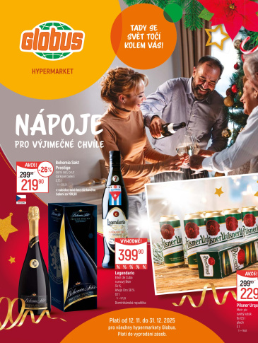 Globus leták - Nápoje pro výjimečné chvíle