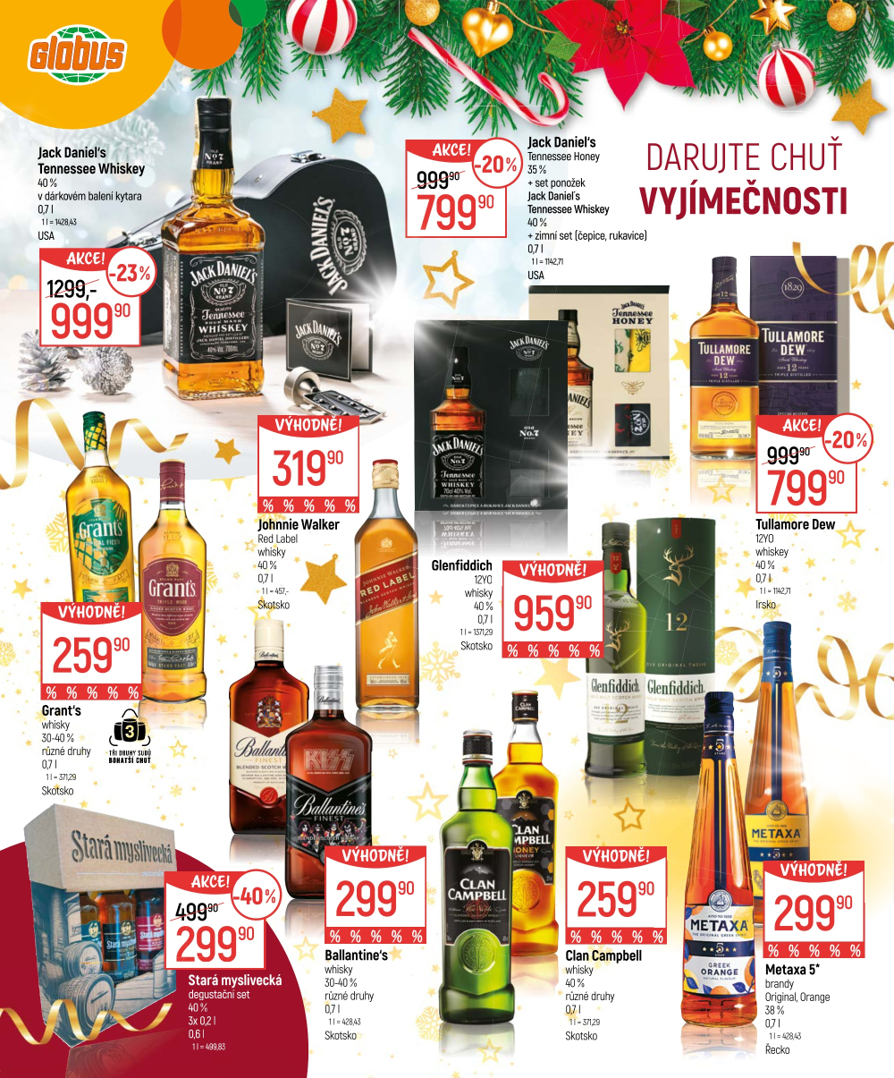 Leták Globus leták - Nápoje pro výjimečné chvíle - strana 4