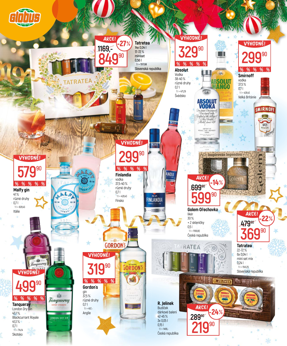 Leták Globus leták - Nápoje pro výjimečné chvíle - strana 6