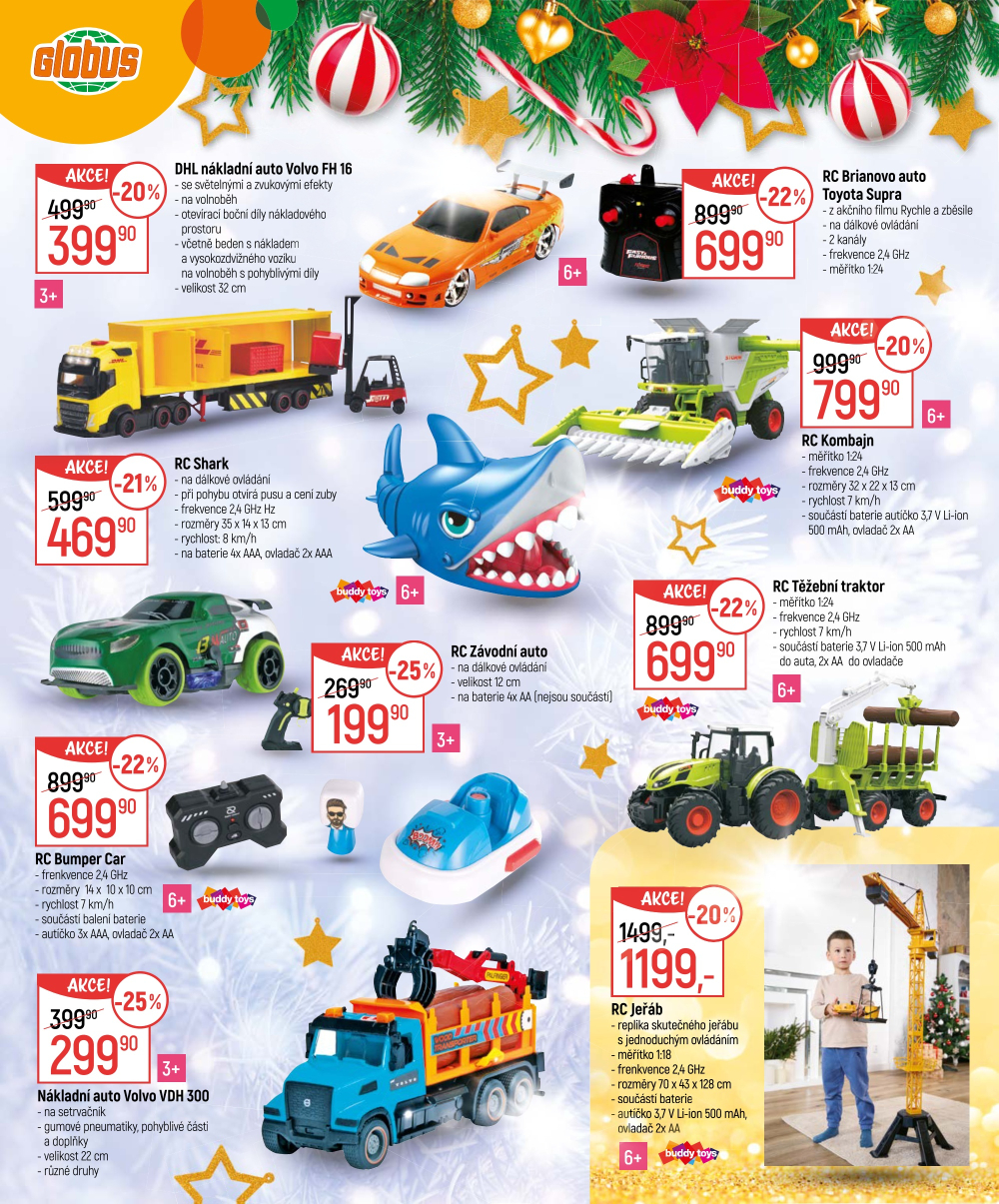 Leták Globus leták - Šťastné a veselé děti - strana 12