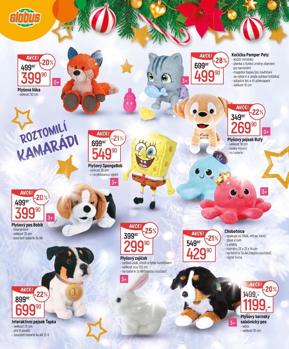 Leták Globus leták - Šťastné a veselé děti - strana 16