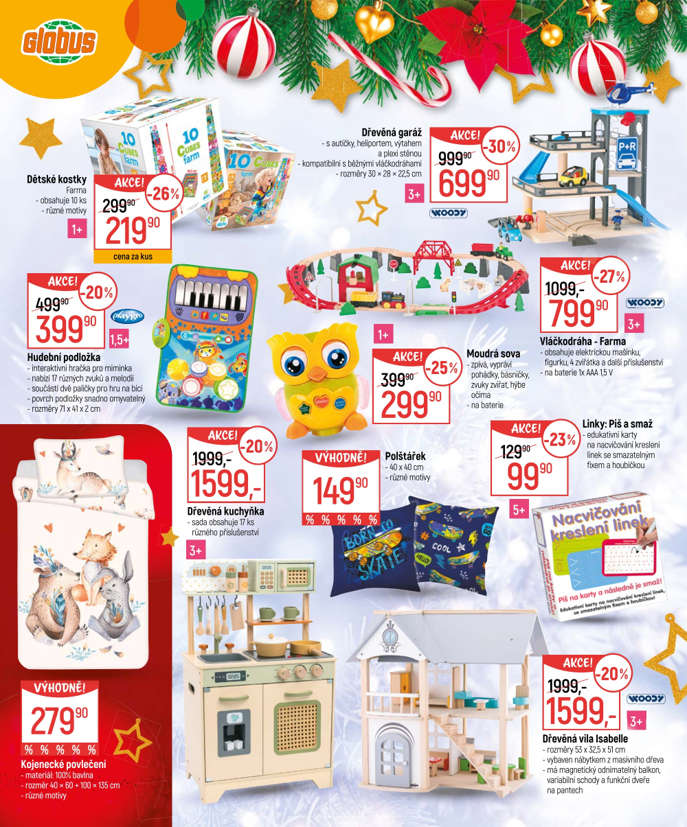 Leták Globus leták - Šťastné a veselé děti - strana 18