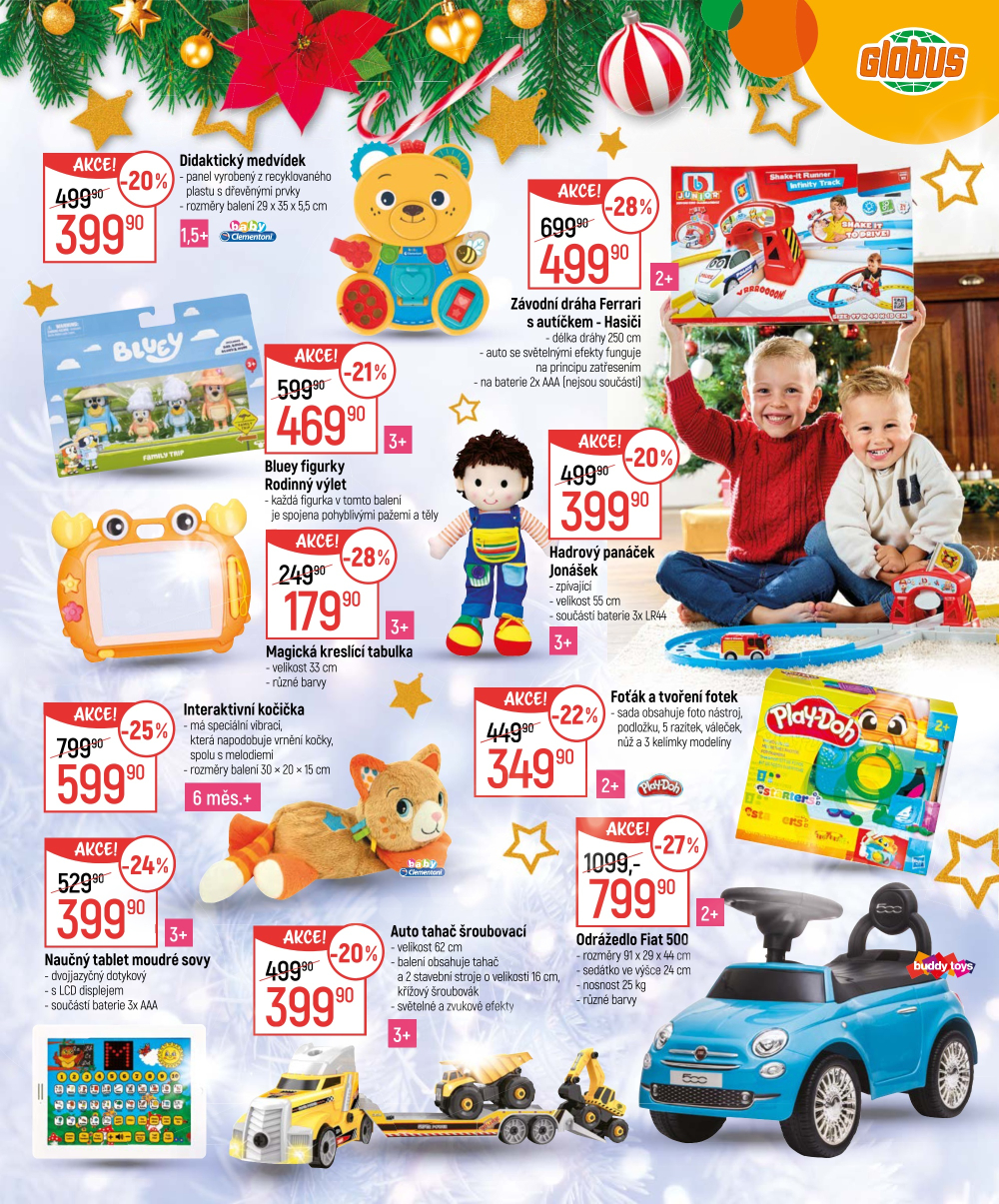 Leták Globus leták - Šťastné a veselé děti - strana 19
