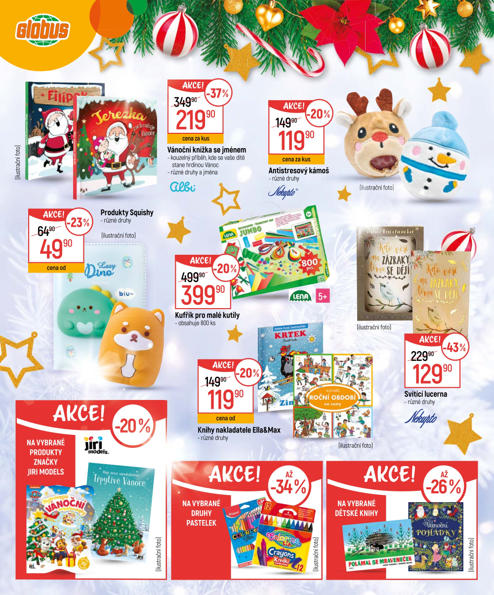 Leták Globus leták - Šťastné a veselé děti - strana 26