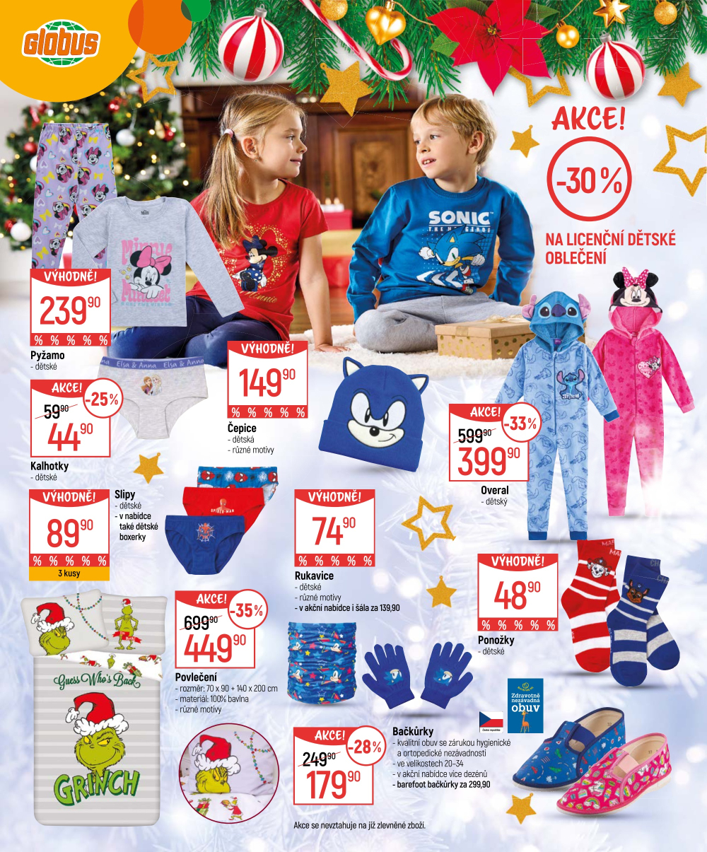 Leták Globus leták - Šťastné a veselé děti - strana 28