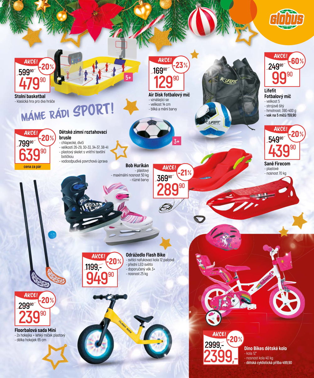 Leták Globus leták - Šťastné a veselé děti - strana 31