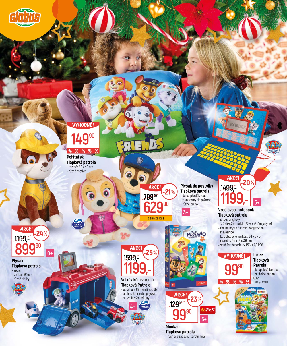 Leták Globus leták - Šťastné a veselé děti - strana 4