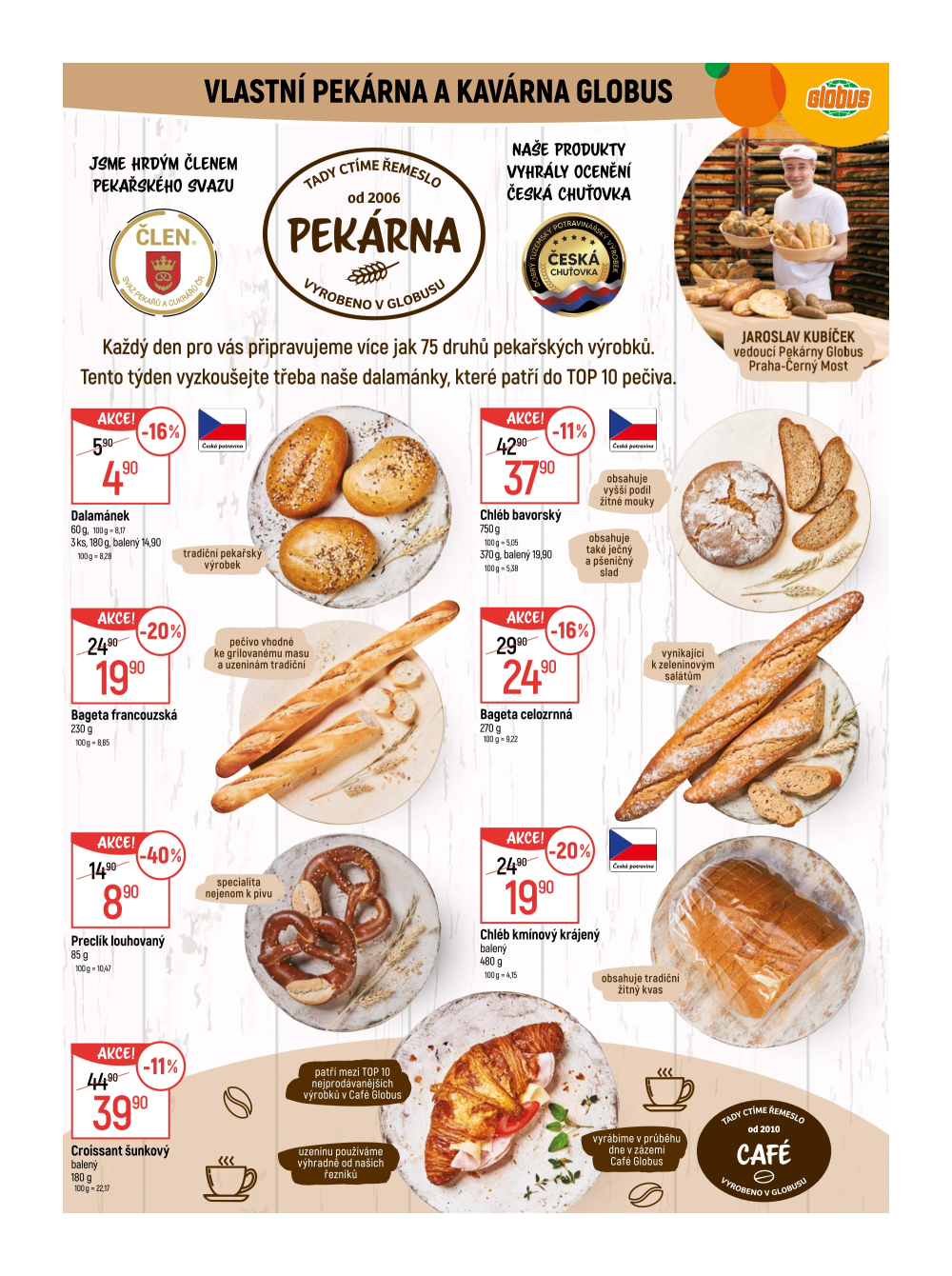 Leták Globus leták Praha - Černý Most - strana 10