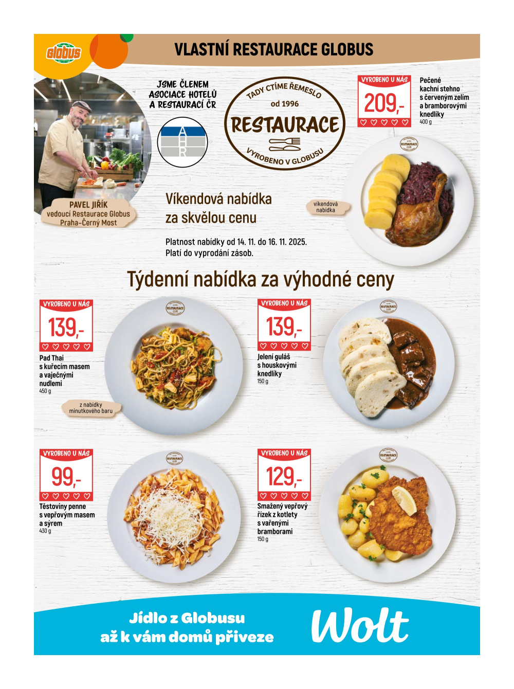 Leták Globus leták Praha - Černý Most - strana 11