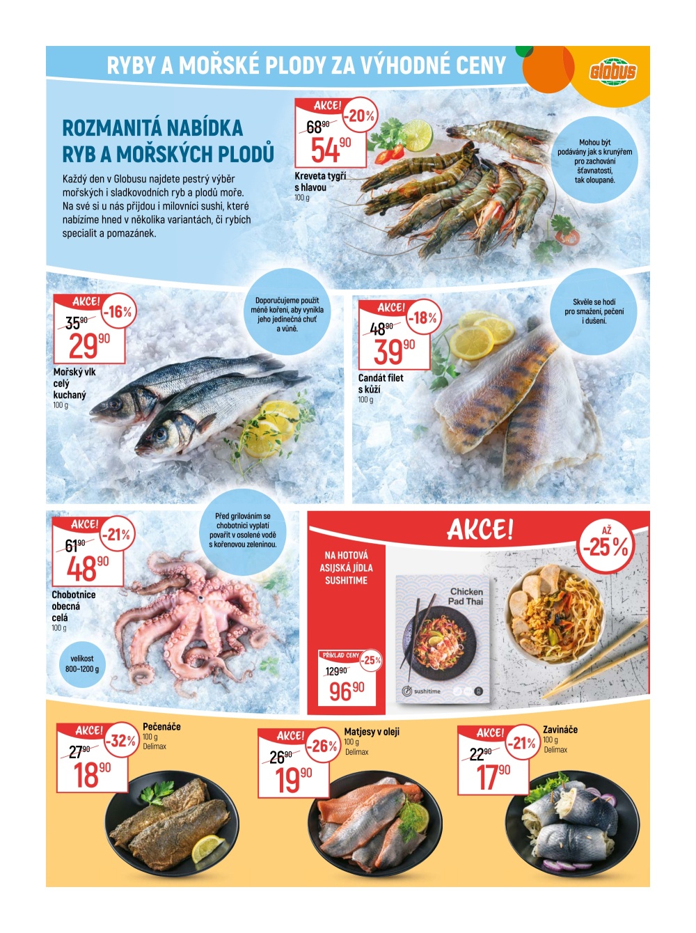 Leták Globus leták Praha - Černý Most - strana 14