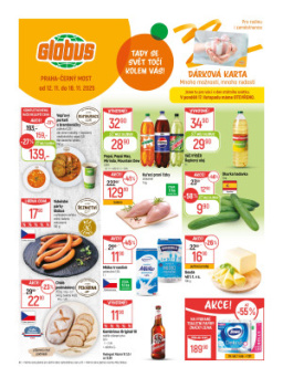 Globus leták Praha - Černý Most