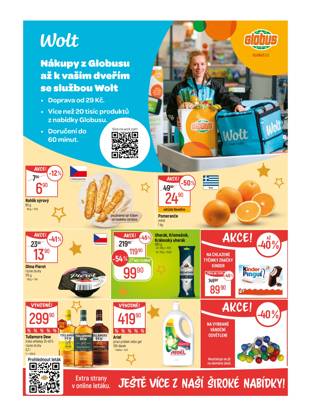 Leták Globus leták Praha - Černý Most - strana 6