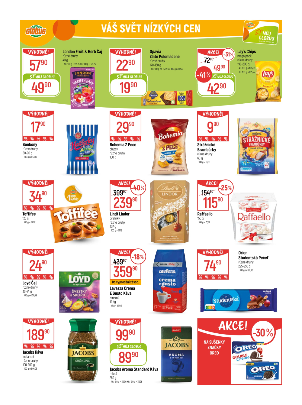 Leták Globus leták Praha - Čakovice - strana 28