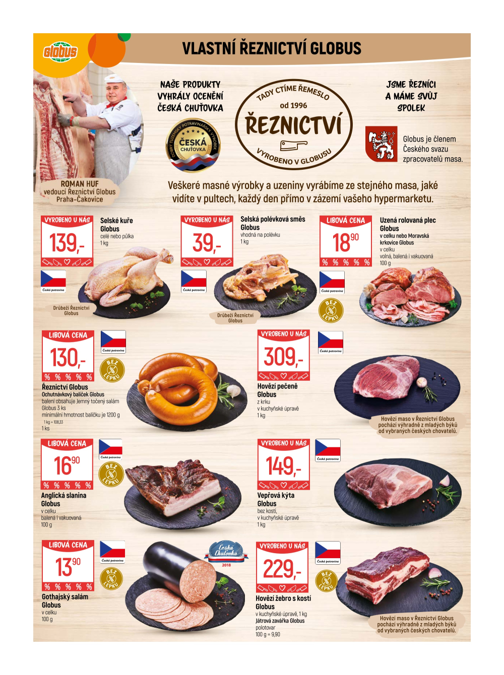 Leták Globus leták Praha - Čakovice - strana 5