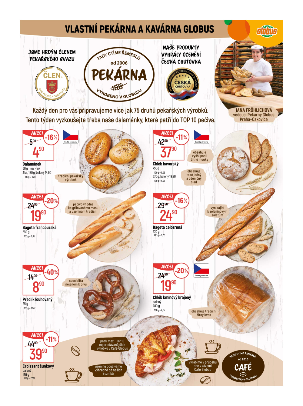 Leták Globus leták Praha - Čakovice - strana 6
