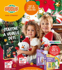 Akční leták Globus  Praha - Štěrboholy - Šťastné a veselé děti