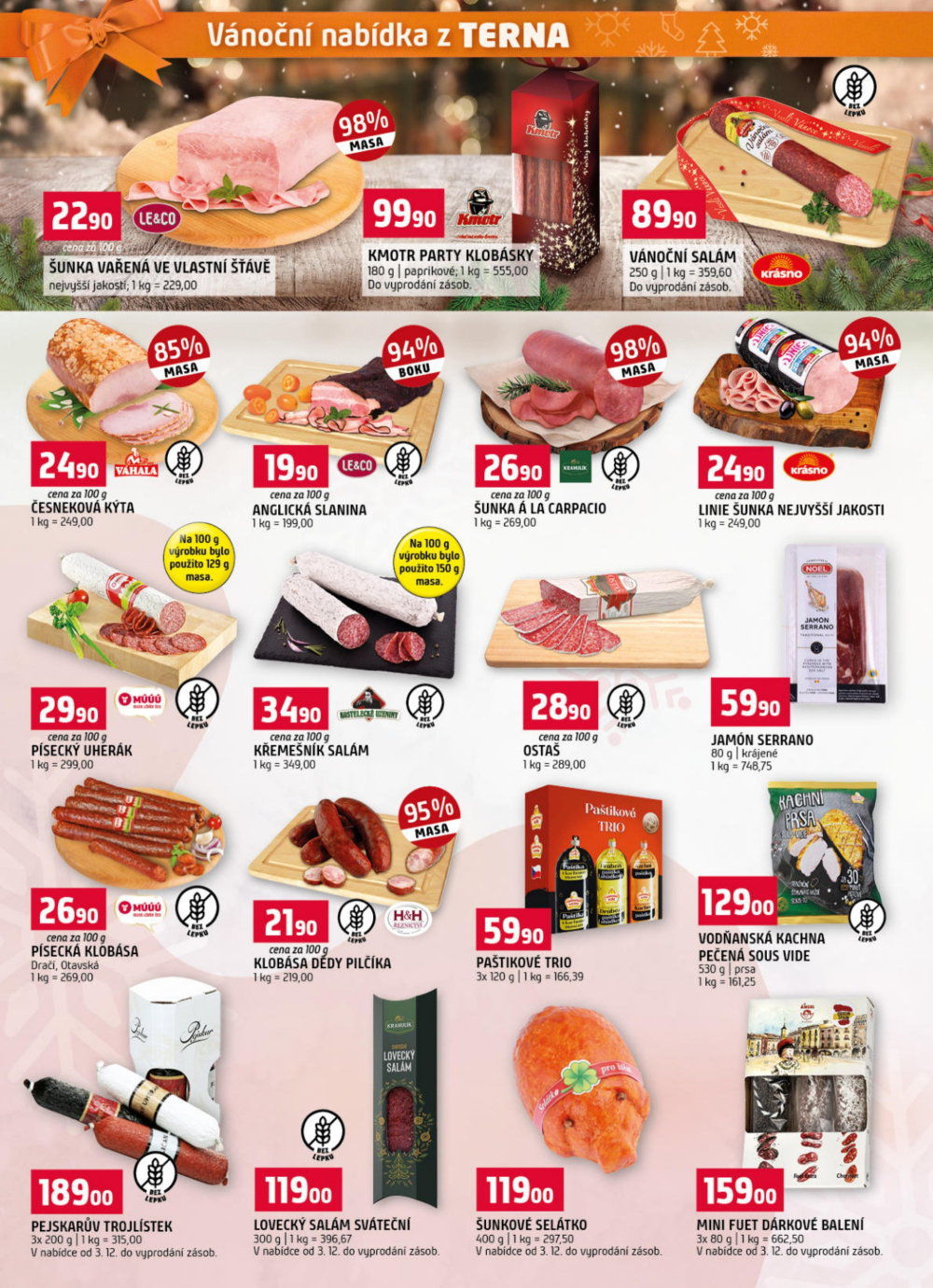 Leták Terno leták - Vánoční speciál - strana 2