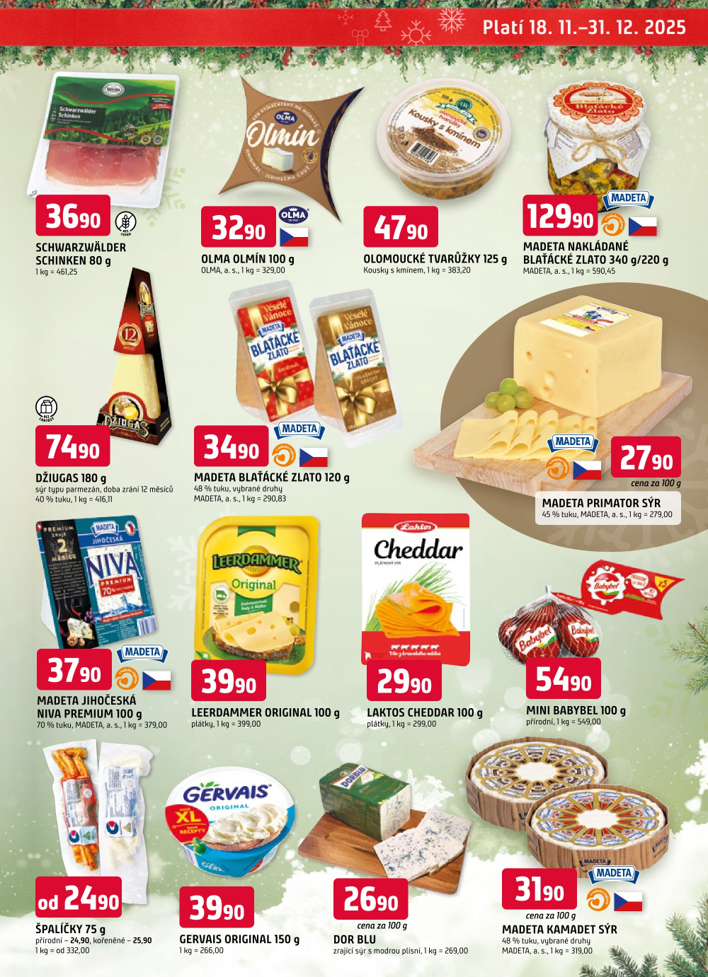 Leták TREFA leták - Vánoční speciál - strana 3