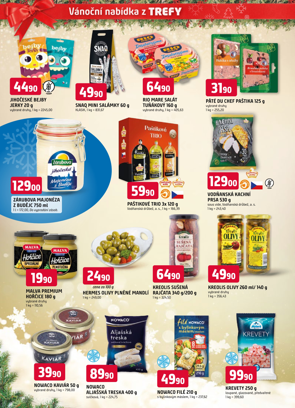 Leták TREFA leták - Vánoční speciál - strana 4
