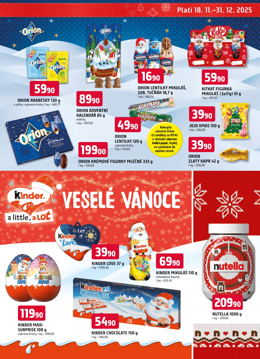 Leták TREFA leták - Vánoční speciál - strana 7