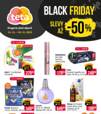 Akční leták Teta drogerie - Black friday