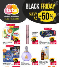 Akční leták Teta drogerie - Black friday