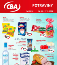 Akční leták CBA Potraviny 