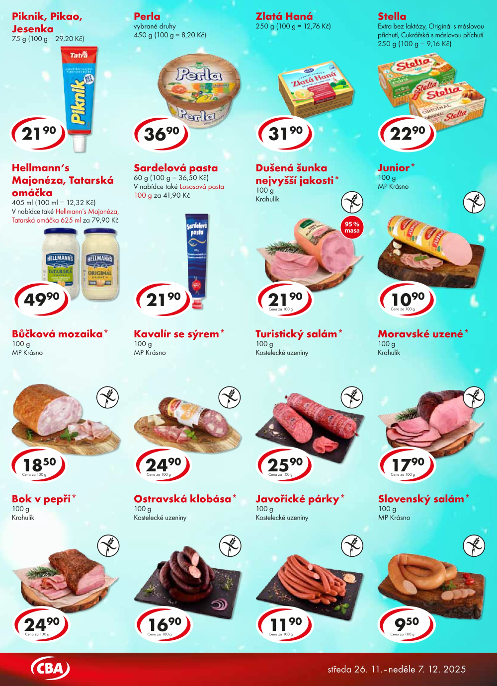 Leták CBA Potraviny leták - strana 3