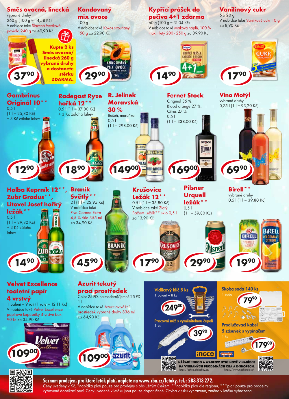 Leták CBA Potraviny leták - strana 6