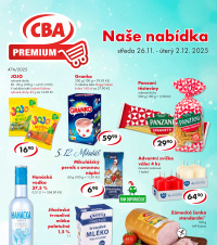 Akční leták CBA Premium 