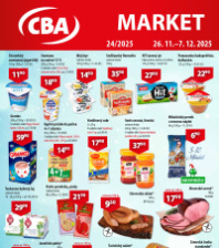 Akční leták CBA Market 