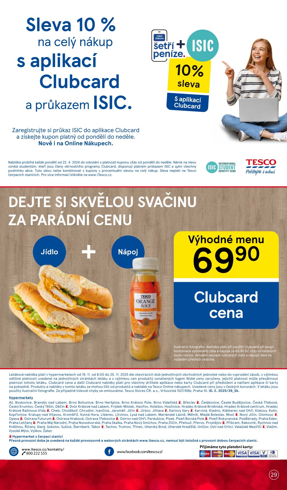 Leták Tesco hypermarket leták - strana 29