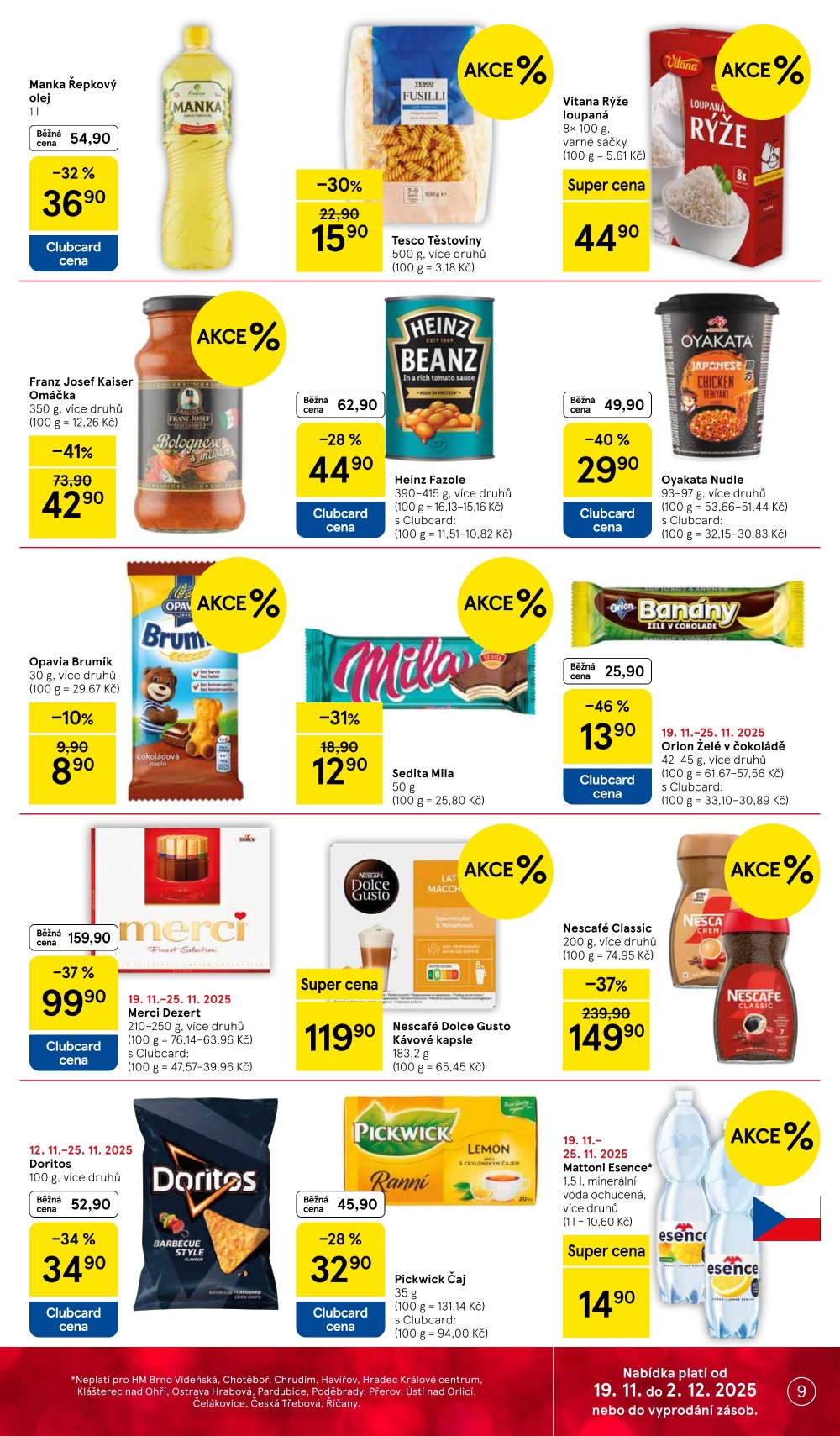 Leták Tesco hypermarket leták - strana 9