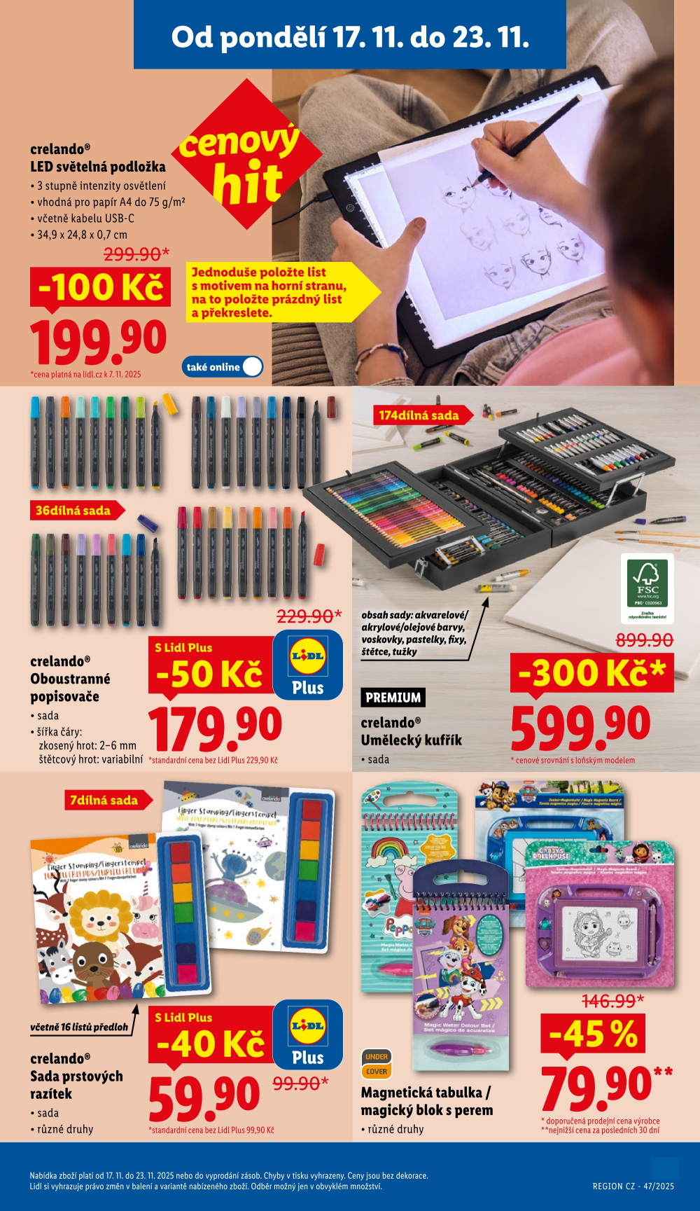 Leták Lidl leták od pondělí - Deluxe - strana 47