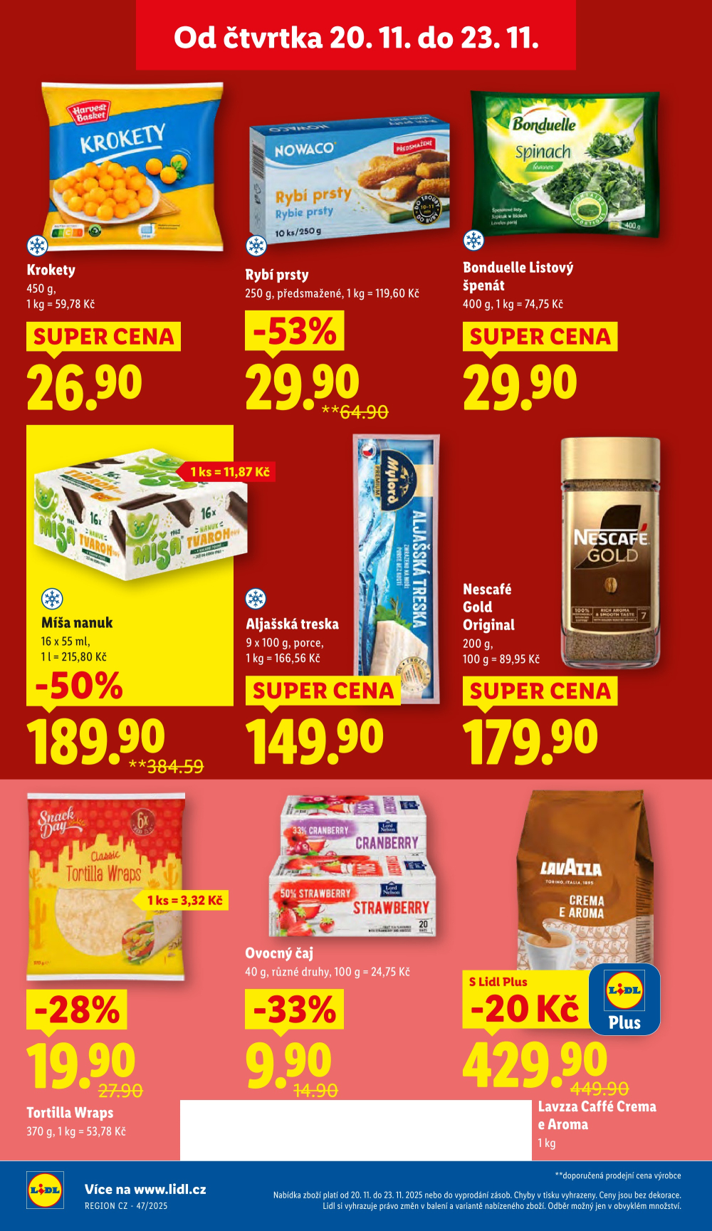 Leták Lidl leták od čtvrtka - strana 18