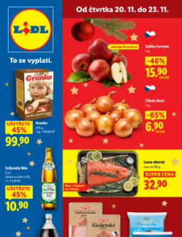 Lidl leták od čtvrtka