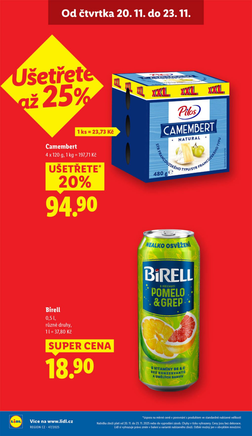 Leták Lidl leták od čtvrtka - strana 4