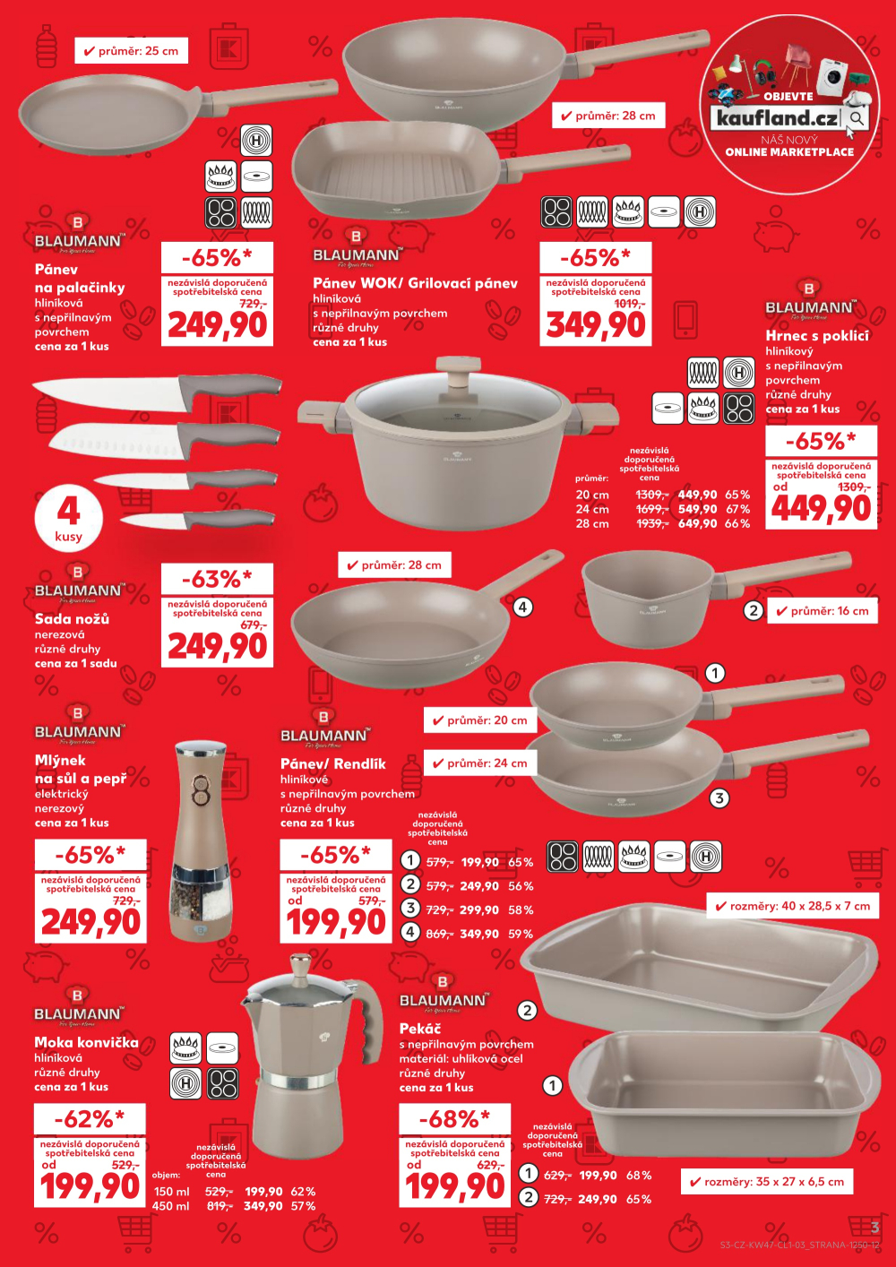 Leták Kaufland leták - Spotřební zboží - strana 3