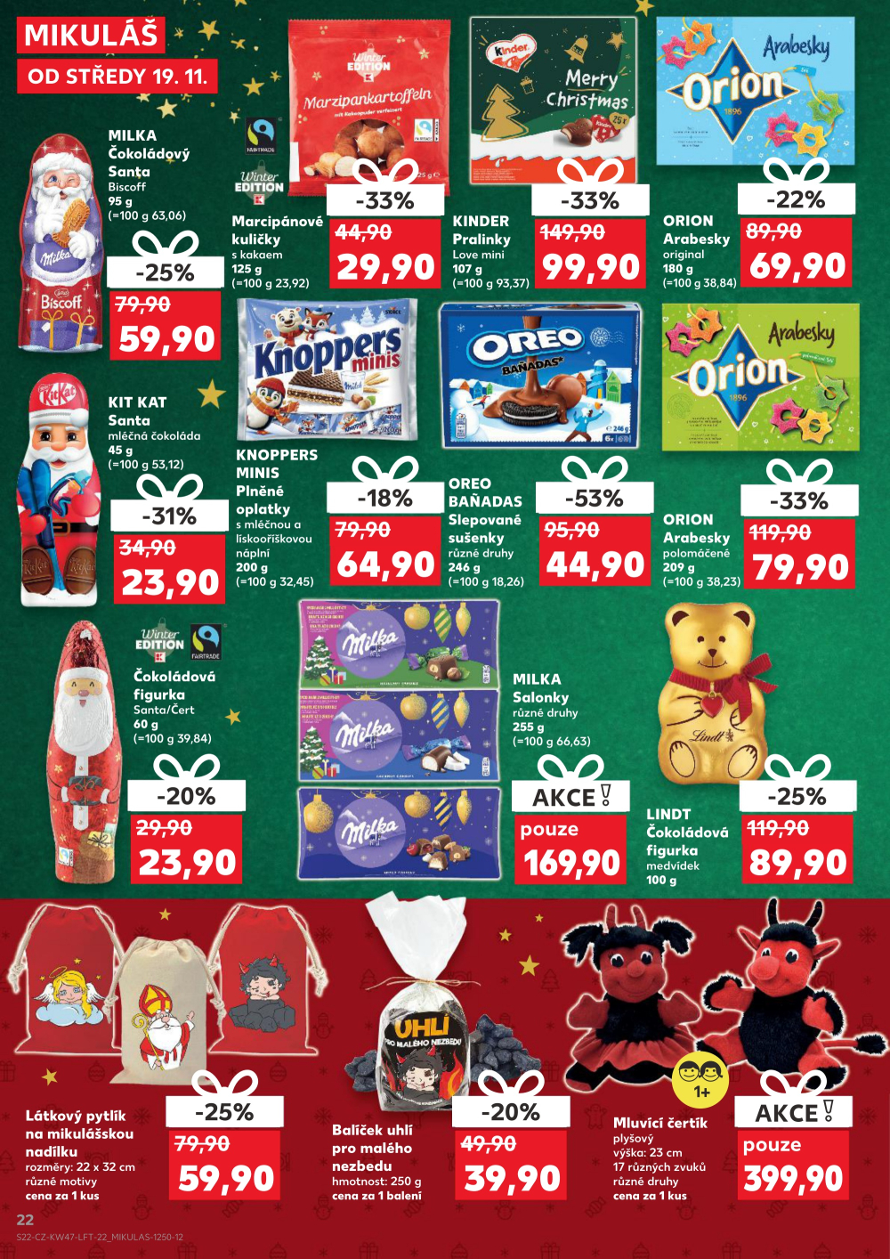 Leták Kaufland leták Plzeň - Bory - strana 22