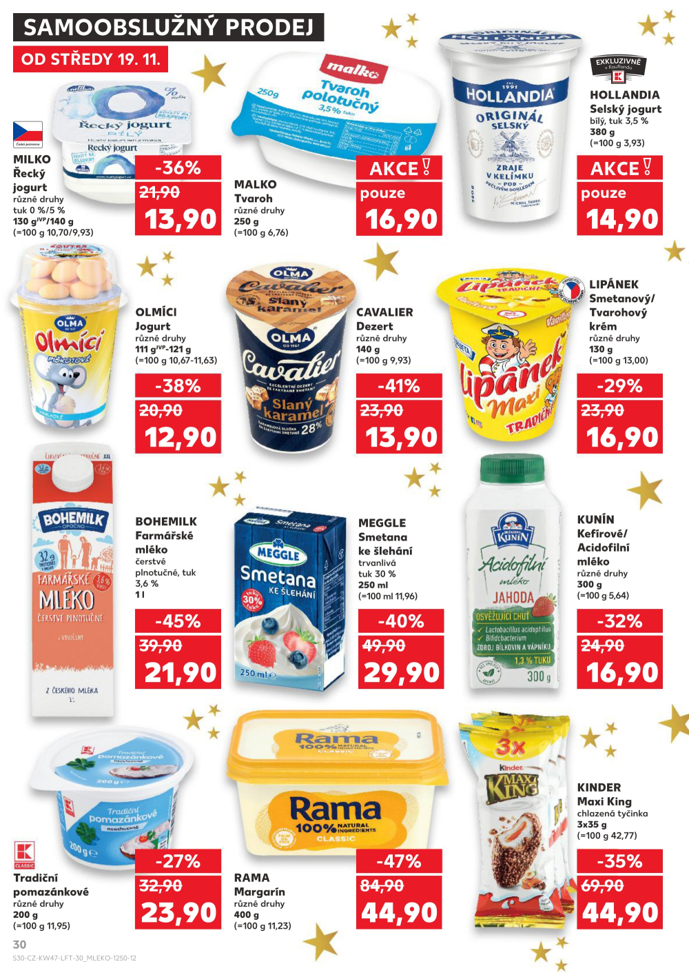 Leták Kaufland leták Plzeň - Bory - strana 30