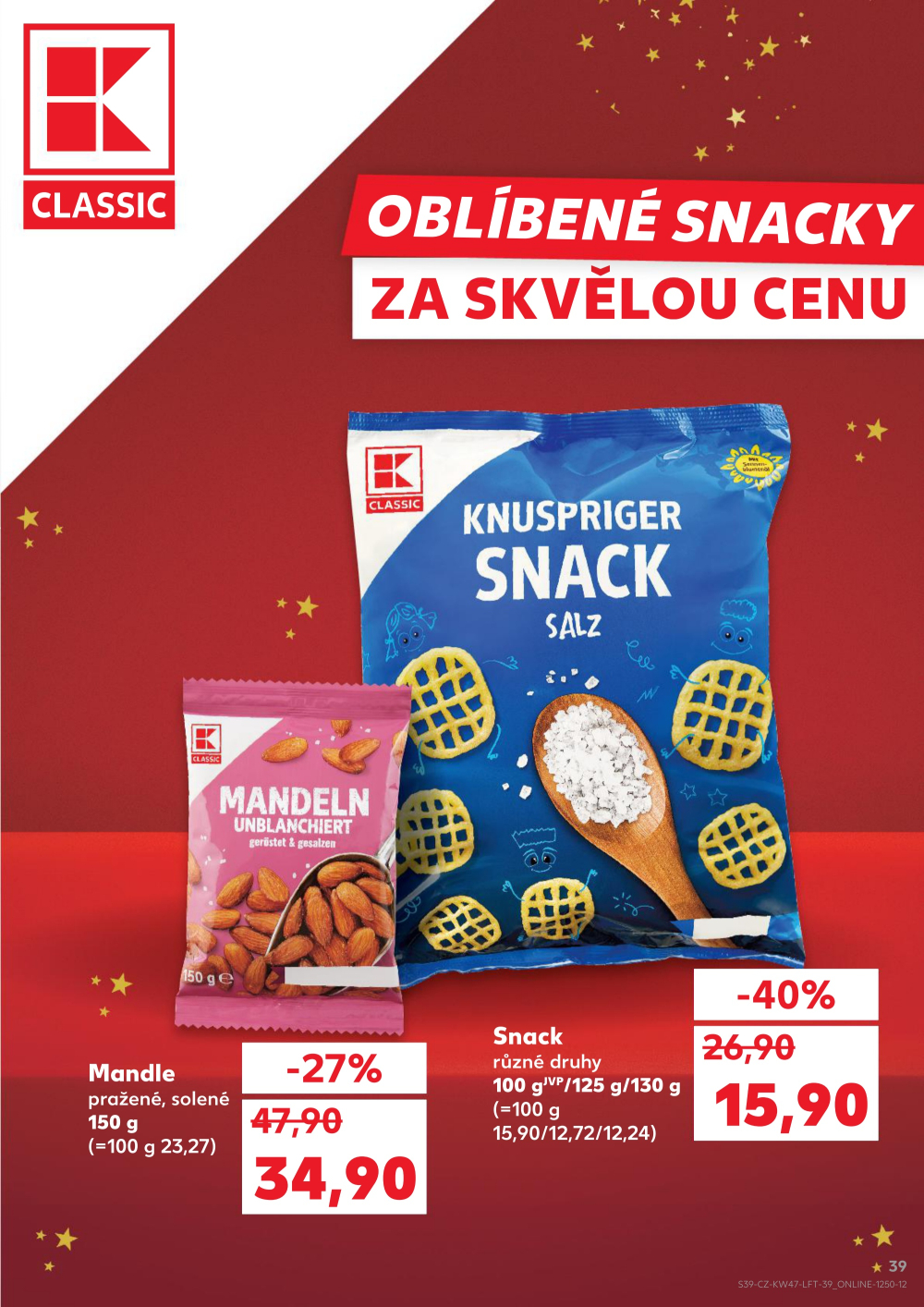 Leták Kaufland leták Plzeň - Bory - strana 39