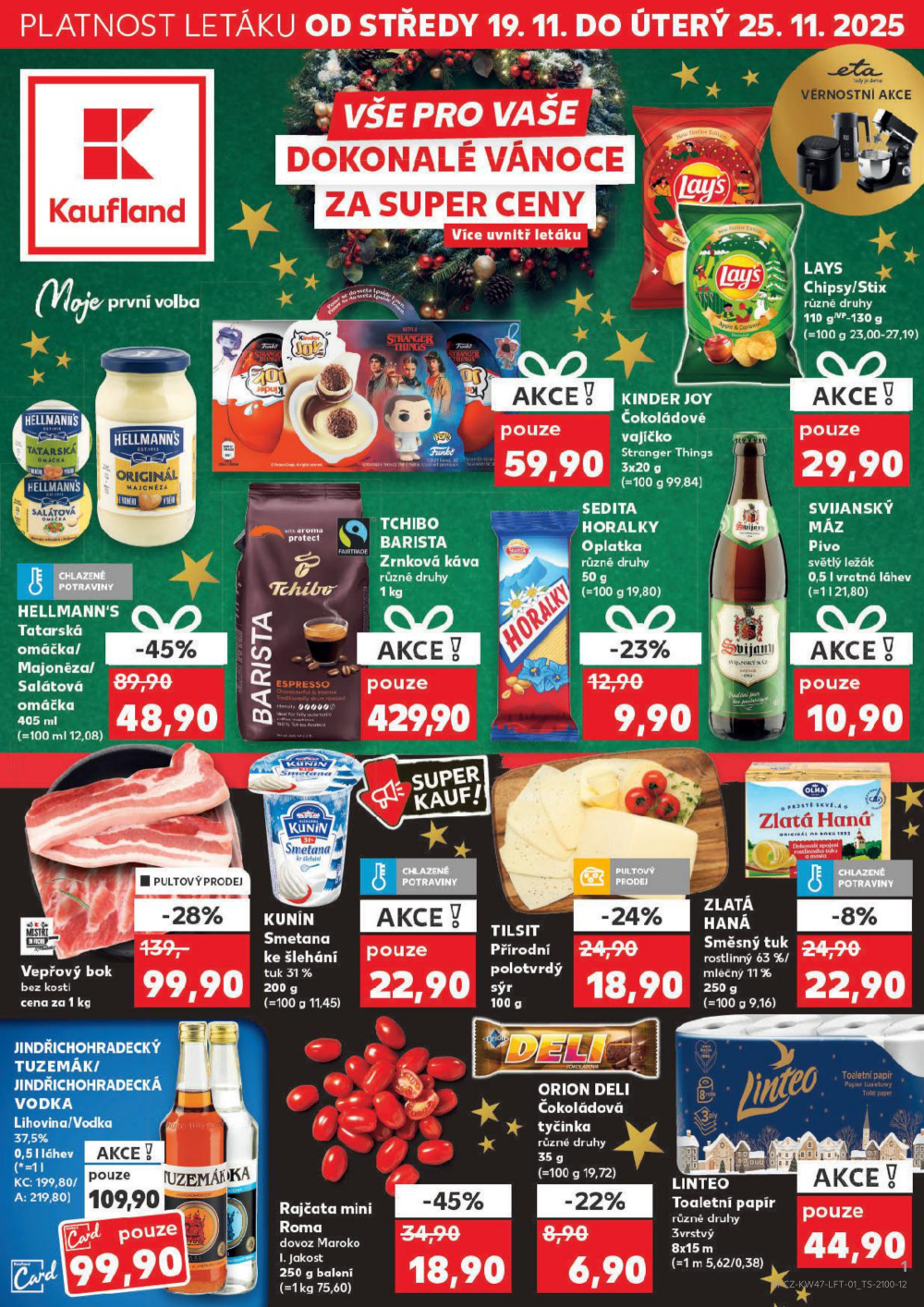 Leták Kaufland leták Plzeň - strana 1