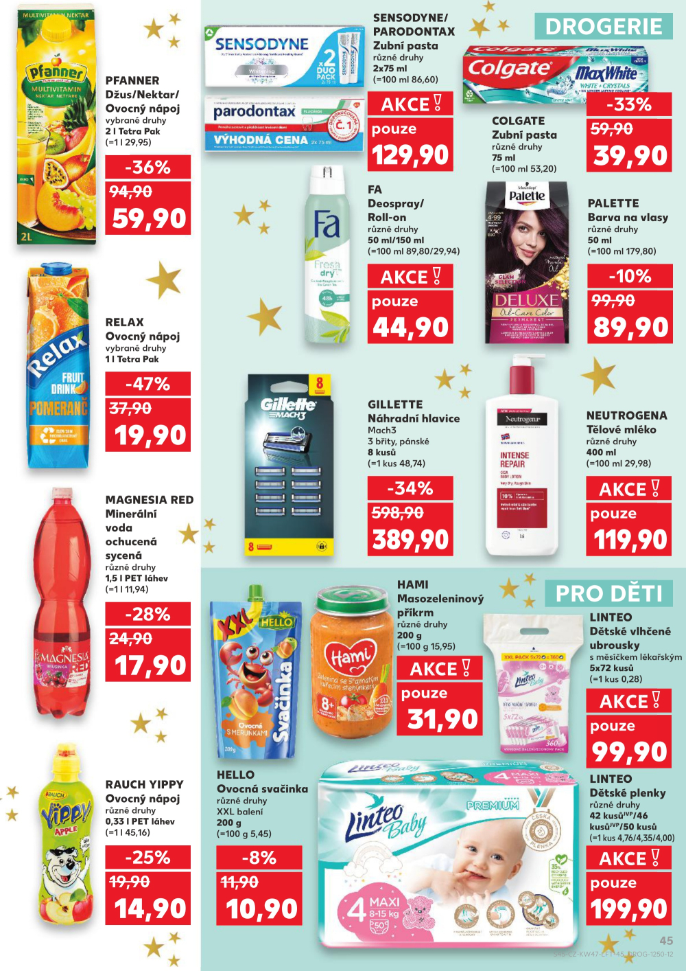 Leták Kaufland leták Plzeň - strana 45