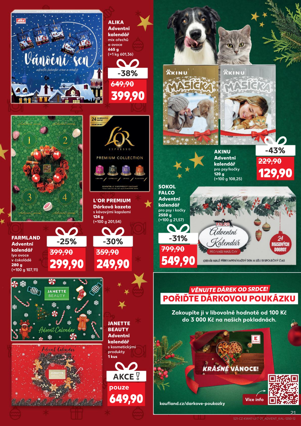 Leták Kaufland leták Praha 6 - Podbaba - strana 21