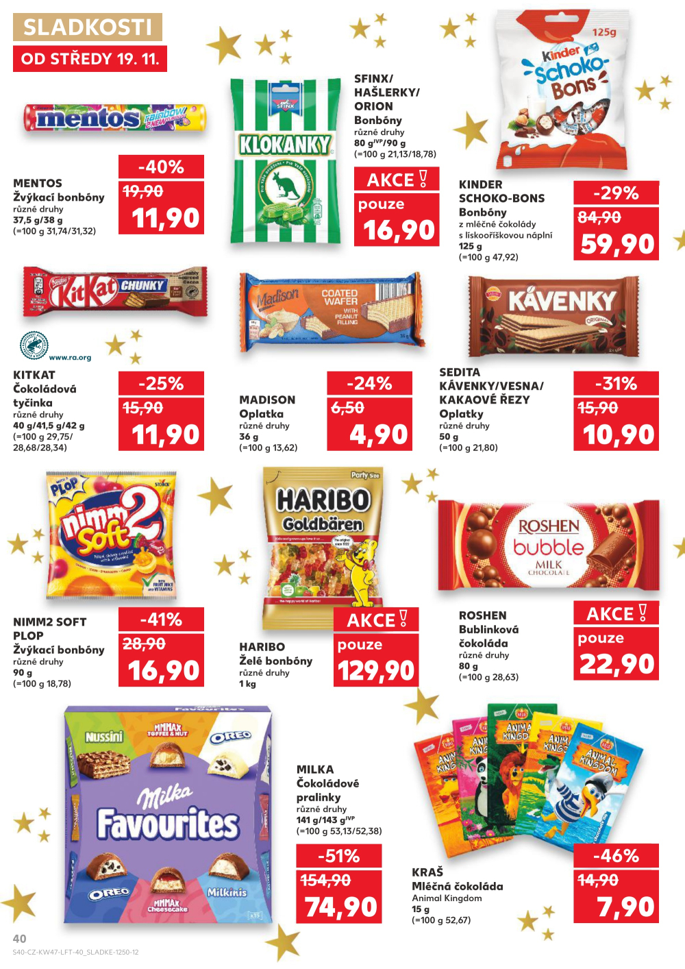 Leták Kaufland leták Praha 6 - Podbaba - strana 40