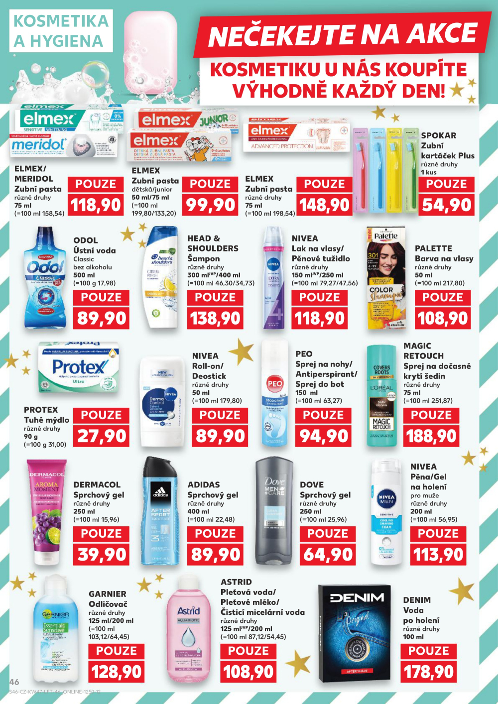 Leták Kaufland leták Praha 6 - Podbaba - strana 46