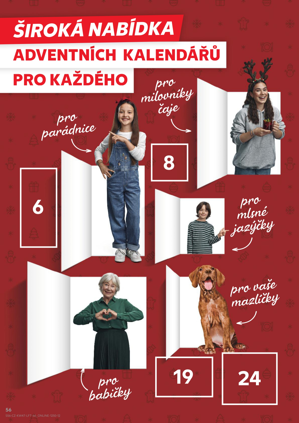 Leták Kaufland leták Praha 6 - Podbaba - strana 56