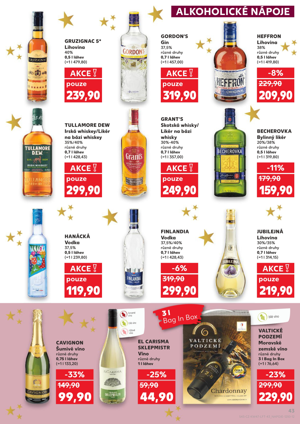 Leták Kaufland leták Praha 3 - Jarov - strana 43