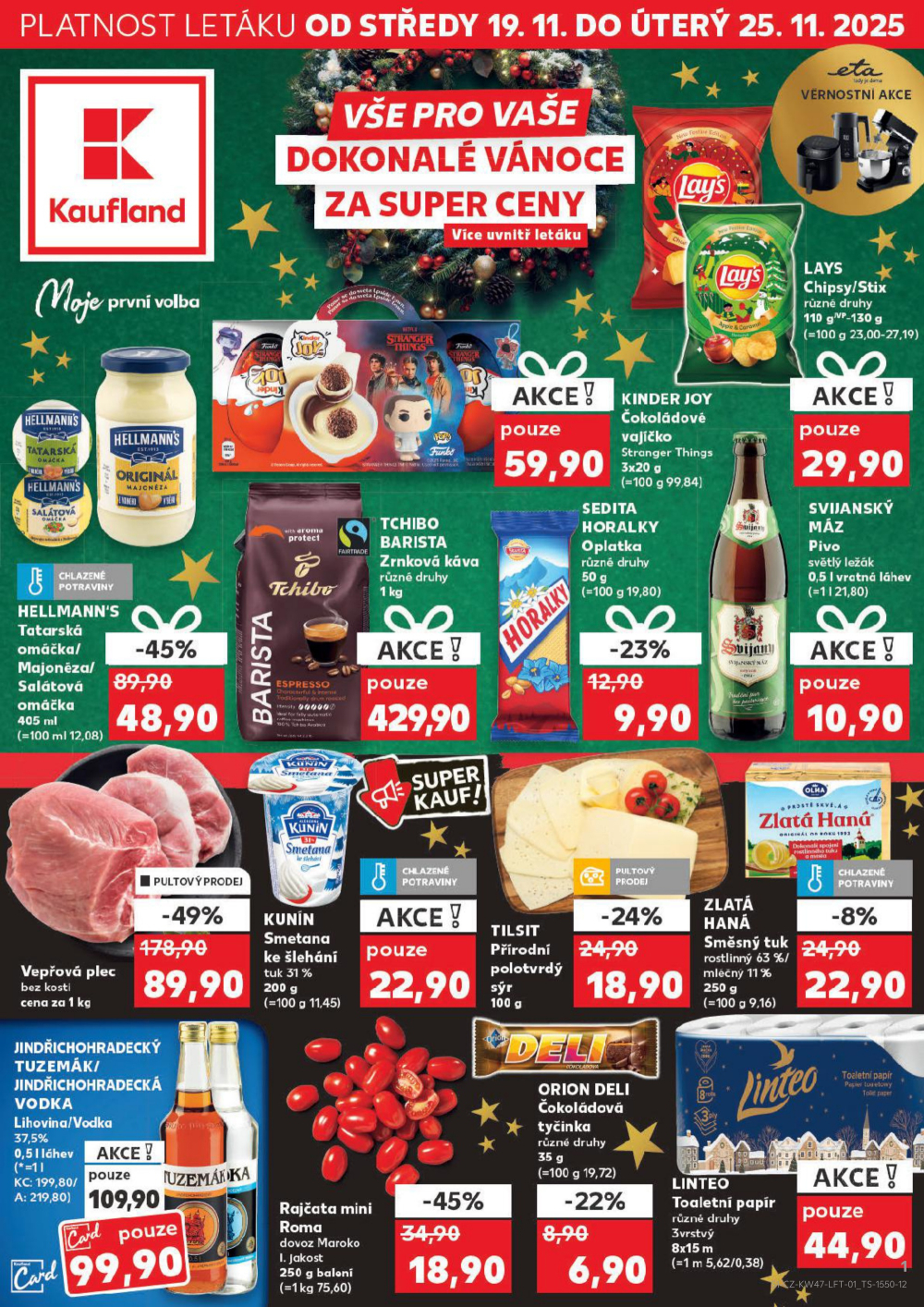 Leták Kaufland leták Praha 8 - Libeň - strana 1