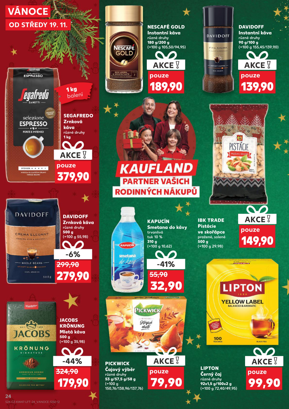 Leták Kaufland leták Praha 8 - Libeň - strana 24